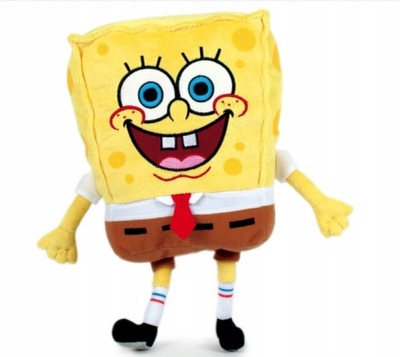 SPONGEBOB Kanciastoporty Pan Gąbka maskotka plusz 28cm