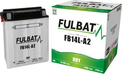 АКУМУЛЯТОР FULBAT YB14L-A2 FB14L-A2 14.7AH 165A