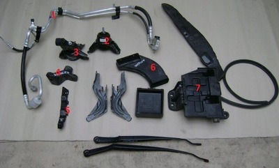 Рычаг дворники направляющая бампера kia sportage iii фото №1