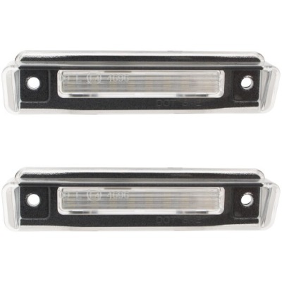 Ліхтарі led номерного знака реєстраційний do mercedes w124 kombi s124 фото №1