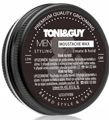TONI & GUY Wosk do wąsów moustache Wax 20g