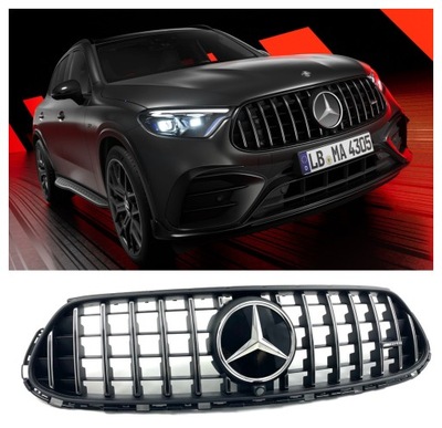 Mercedes x254 glc lift amg 43 amg 63 panamericana oem решётка радиатора решётка радиатора фото №1