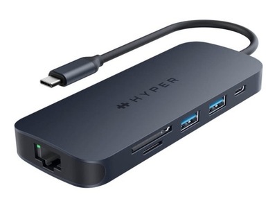HyperDrive Next 8 Port USB-C Hub z 140W | Porty Ethernet LAN (RJ-45) 1 | Il