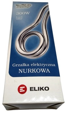 Grzałka nurkowa do gotowania 300W 230V AC GN-300 Eliko W001