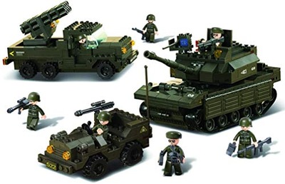 Sluban M38-B6800 Army - Field Battle Forces