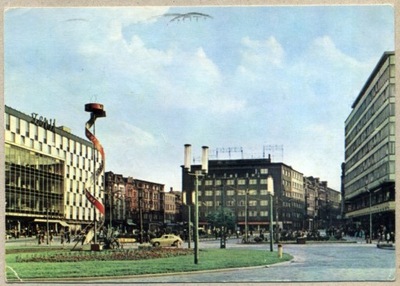 Katowice Rynek. Fot. K. Kaczyński. Lata 70-te