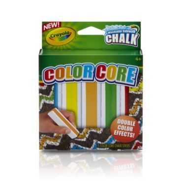 DWUKOLOROWA KREDA CHODNIKOWA 5 SZT. CRAYOLA