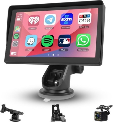 RADIO SAMOCHODOWE ODTWARZACZ MULTIMEDIALNY ANDROIDAUTO CARPLAY 7''