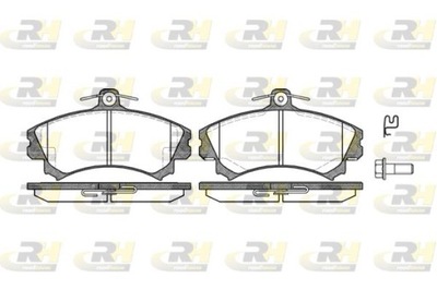 ROADHOUSE 2590.02 КОМПЛЕКТ КОЛОДОК ТОРМОЗНЫХ. MITSUBISHI