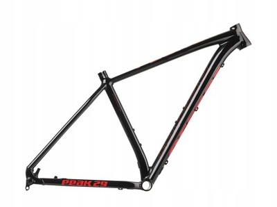 Rama MTB Accent Peak 29' Boost M czarno-czerwona