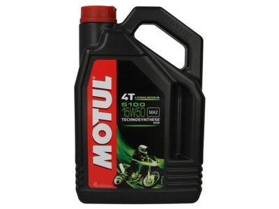 МАСЛО DO SILNIKÓW 4T MOTUL 5100 15W50 4L 104083