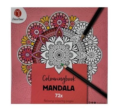 Kolorowanka Mandala COLOURING BOOK 1