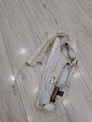 Шторка безопасности воздушная левая citroen c3 picasso 9681587780 фото №1