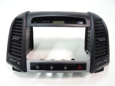 Hyundai santa fe рамка радио панели решётки обдув фото №1