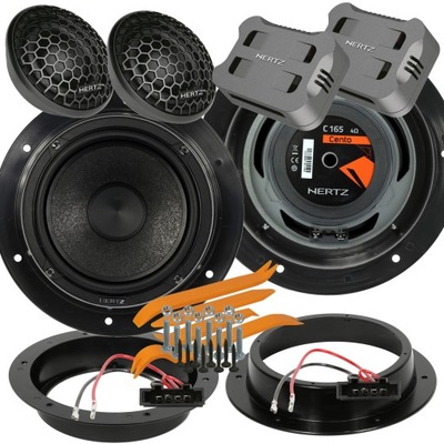 HERTZ ESK CK 165 ALTAVOCES VW GOLF JETTA V PARTE DELANTERA  