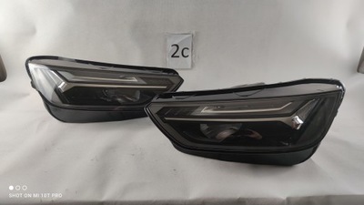 Audi q5 lift 80a full led левый правый фара фото №1