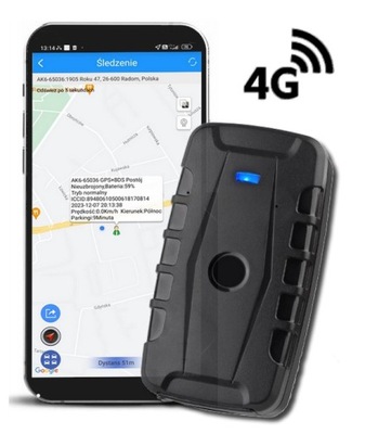 LOCALIZADOR 4G GPS BATERIA 6000MAH POTENTE MAGNES 60DNI IMPERMEABLE TRANSMISOR 