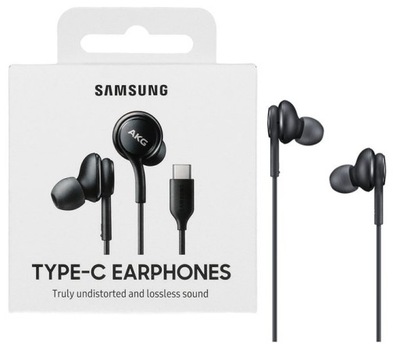 Oryginalne Słuchawki Samsung by AKG l USB-C Galaxy S20 S21 S22 S23 ULTRA