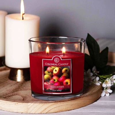 Świeczka zapachowa - Jabłkowy Sad Colonial Candle