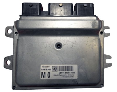 Блок управления двигателя nissan qashqai j10 1.6 mec93-610 + программирование фото №1