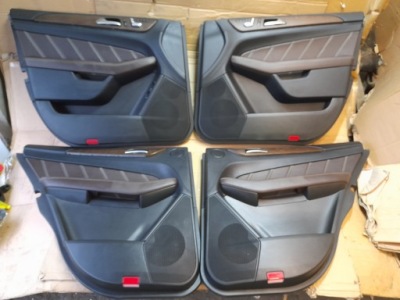 Оббивка обшивка двері kpl mercedes gle w166 фото №1