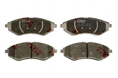 Trw тормозные колодки тормозные chevrolet перед aveo trw фото №1