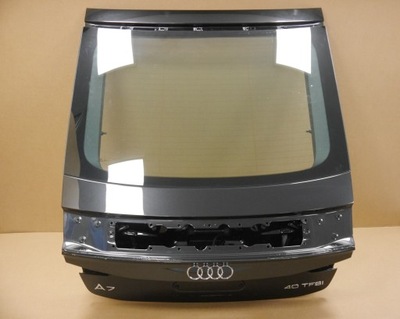 Audi a7 4k крышка багажника задняя багажника lx7j фото №1