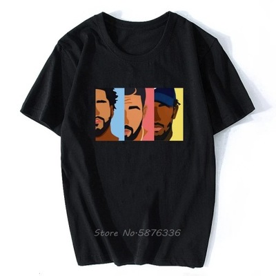Drake J Cole Kendrick Lamar Hip Hops Fashion T-Shirt Koszulka