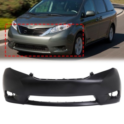 Toyota sienna xl30 2011 -2017 бампер передній перед фото №1