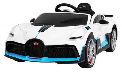Bugatti Divo Autko na akumulator dla dzieci Pilot