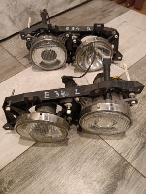 Bmw 5 e34. 1990r .лампы передние. фото №1