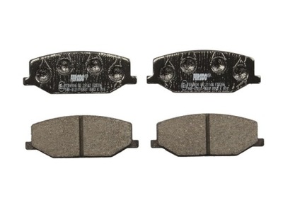 Гальмівні колодки гальмівні ferodo fdb396 фото №1