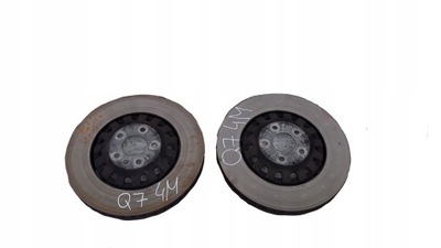 Dwie тормозные диски перед audi q7 4m 2016-17 rok оригинал фото №1