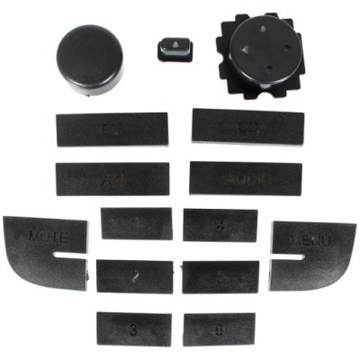 Кнопки комплект радіо cd fiat grande punto linea фото №1