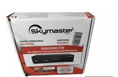 SKYMASTER DEKODER TV SKYMASTER HD STB N6