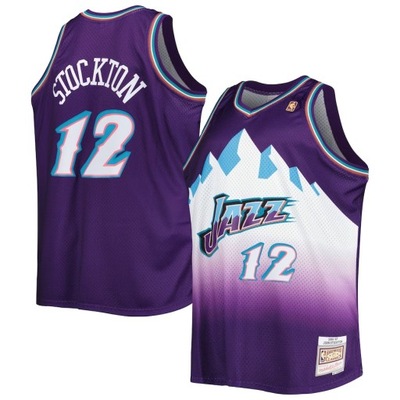 Koszulka do koszykówki John Stockton Utah Jazz,XL