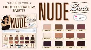 TheBalm Nude Dude Volume 2 Nude Eyeshadow Palette