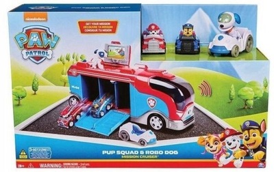 PSI PATROL: PATROLOWIEC Z POJAZDAMI, SPIN MASTER