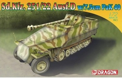 1:72 Sd.Kfz.251/22 Ausf.D w/7.5cm PaK 40