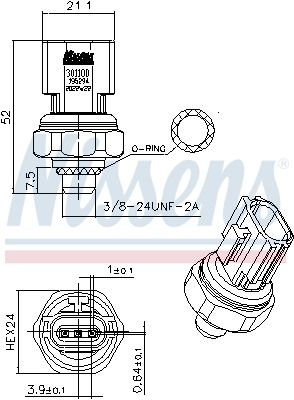 SENSOR DE PRESIÓN DE ACONDICIONADOR  