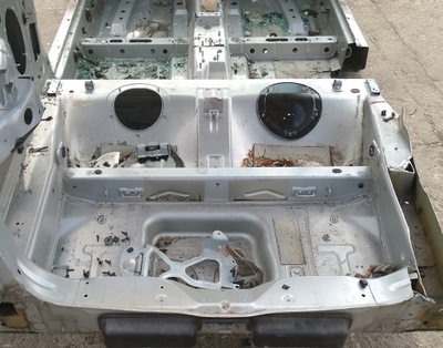 Mini cooper r55 r56 pas задний усилитель поддон фото №1