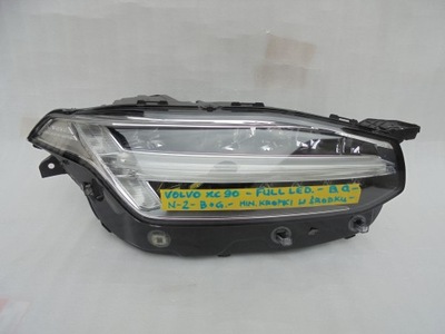 FULL LED (СВЕТОДИОД ) HIGHBEAM ПРАВАЯ ФАРА VOLVO XC90 II 14- EU