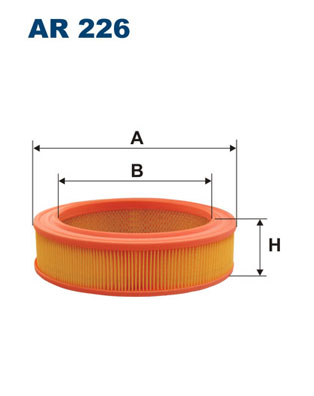 FILTRAS ORO FILTRON AR226 C2675 