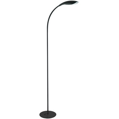 Lampa podłogowa stojąca 6,5W LED 3000K czarna