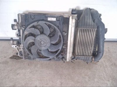 Радиатор радиатор вентиляторы opel astra h 1.7 фото №1