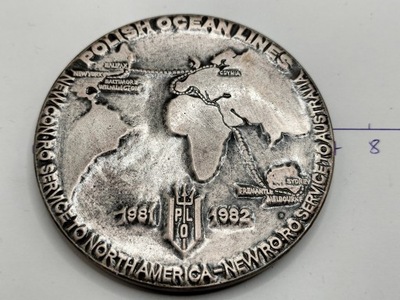 MEDAL NOWOCZESNE STATKI PLO NR 804,807