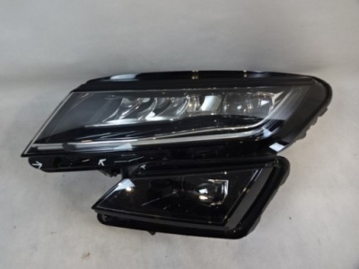 Лампа перед левый skoda kodiaq преобразователь фото №1