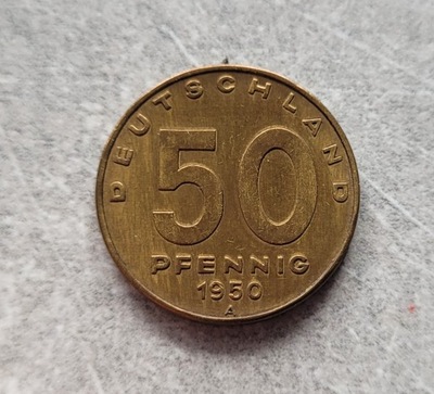 153) NIEMCY NRD - 50 Pfennig - 1950 r. - A