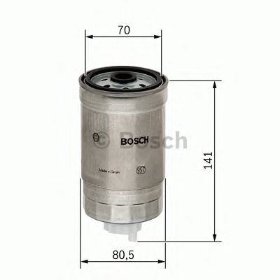 FILTRAS DEGALŲ BOSCH 1457434511 HYUNDAI ACCENT 