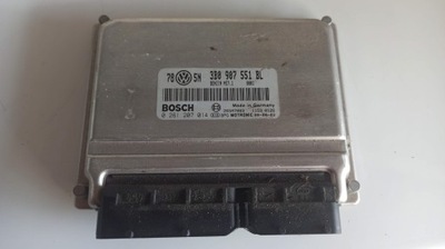 3b0907551bl блок керування бортовий комп'ютер двигуна passsat 2.8 фото №1